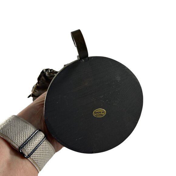 Ballerina Stocking Holder Faux Bronze Elegant Christmas Mantel Dancer Ballet - Picture 5 of 10